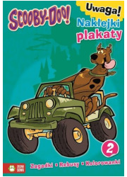Scooby-Doo! Zagadki, rebusy, kolorowanki - okładka książki
