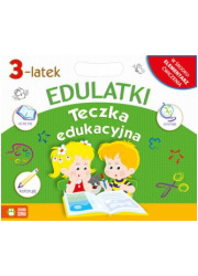 Teczka edukacyjna. Edulatki 3-latek - okładka podręcznika