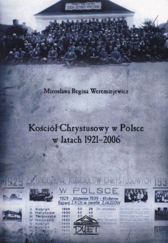 Kościół Chrystusowy w Polsce w - okładka książki