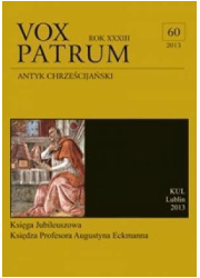 Vox Patrum. Tom 60/2013 - okładka książki