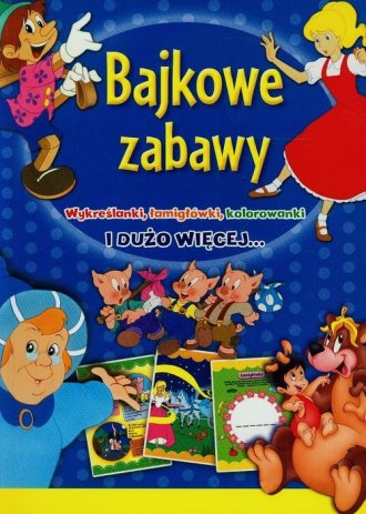 Bajkowe zabawy - okładka książki