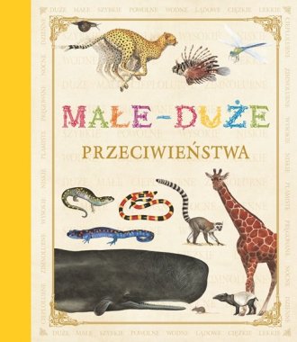 Małe, duże, przeciwieństwa - okładka książki