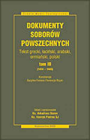 Dokumenty soborów powszechnych. - okładka książki