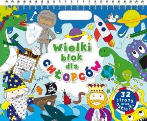 Wielki blok dla chłopców - okładka książki