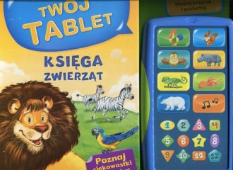 Księga zwierząt. Twój tablet - okładka książki