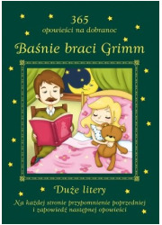 Baśnie braci Grimm. 365 opowieści - okładka książki