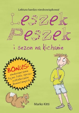 Leszek Peszek i sezon na kichanie - okładka książki