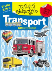Transport. Naklejki edukacyjne - okładka książki