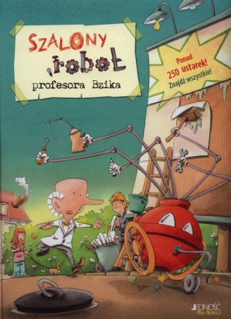Szalony robot profesora Bzika - okładka książki
