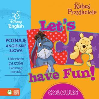 Lets have fun. Colours z puzzlami - okładka książki