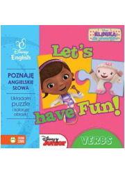 Lets have fun. Verbs z puzzlami - okładka książki