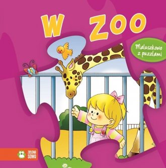 W Zoo. Maluszkowo z puzzlami - okładka książki