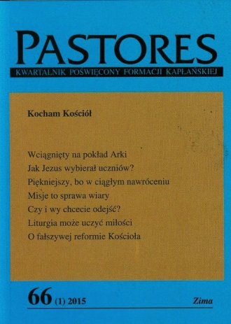 Pastores 66/2015. Kocham Kościół - okładka książki