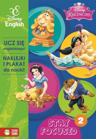 Stay Focused cz. 2. Disney English - okładka podręcznika