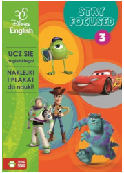 Stay Focused cz. 3. Disney English - okładka podręcznika