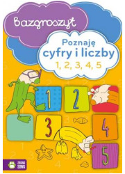 Poznaję cyfry i liczby 1, 2, 3, - okładka podręcznika