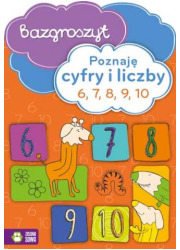 Poznaję cyfry i liczby 6, 7, 8, - okładka podręcznika