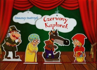 Czerwony Kapturek. Domowy teatrzyk - okładka książki