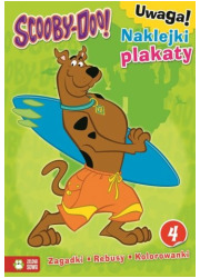 Scooby-Doo! Zagadki, rebusy, kolorowanki - okładka książki