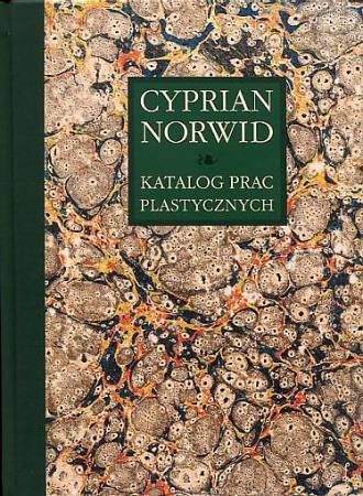 Katalog prac plastycznych Norwida. - okładka książki