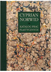 Katalog prac plastycznych Norwida. - okładka książki