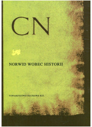 Norwid wobec historii - okładka książki