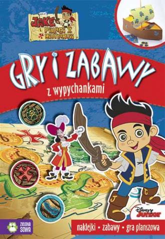 Jake i piraci z Nibylandii. Gry - okładka książki