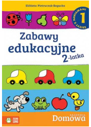 Zabawy edukacyjne 2-latka 1 - okładka podręcznika