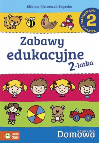 Zabawy edukacyjne 2-latka 2 - okładka podręcznika