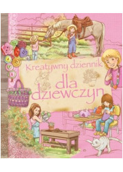 Kreatywny dziennik dla dziewczyn - okładka książki