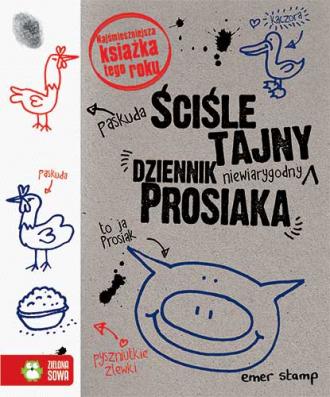 Ściśle tajny dziennik Prosiaka - okładka książki