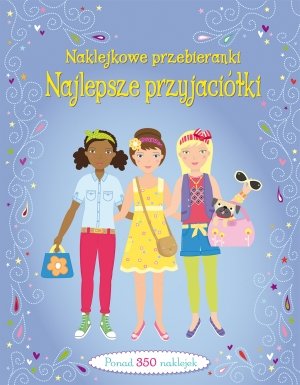 Najlepsze przyjaciółki. Naklejkowe - okładka książki