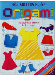 Modne origami. Papierowe stroje - okładka książki