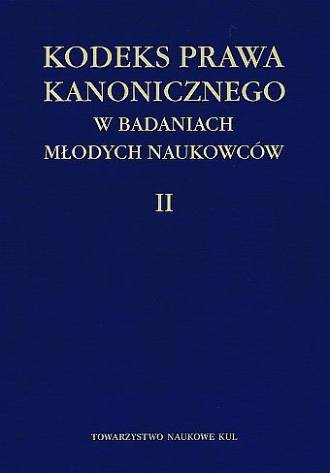 Kodeks Prawa Kanonicznego w badaniach - okładka książki