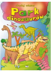 Zbuduj własny park dinozaurów - okładka książki