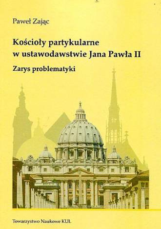 Kościoły partykularne w ustawodawstwie - okładka książki