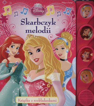 Disney Księżniczka. Skarbczyk melodii - okładka książki