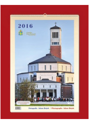 Kalendarz 2016. Sanktuarium św. - okładka książki