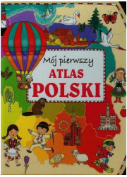Mój pierwszy atlas Polski - okładka książki