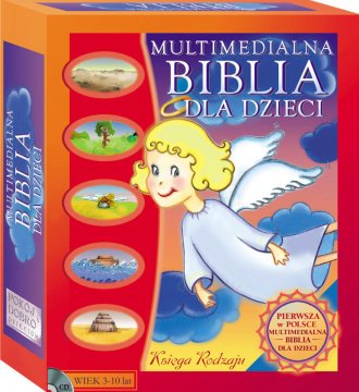 Multimedialna Biblia dla dzieci. - pudełko programu