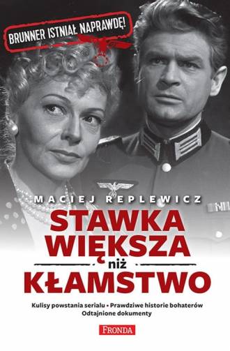 Stawka większa niż kłamstwo - okładka książki