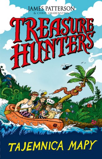 Treasure Hunters. Tajemnica mapy - okładka książki