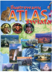 Ilustrowany atlas świata - okładka książki