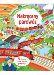 Nakręcany parowóz - okładka książki