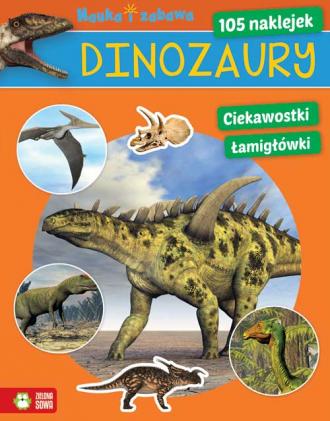 Dinozaury. Nauka i zabawa - okładka książki