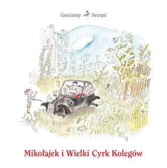 Mikołajek i Wielki Cyrk Kolegów - okładka książki