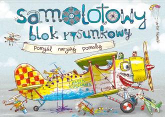 Samolotowy blok rysunkowy - okładka książki