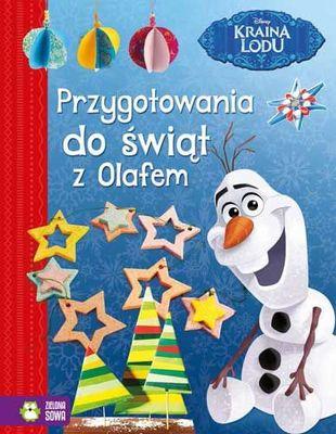 Przygotowania do świąt z Olafem - okładka książki
