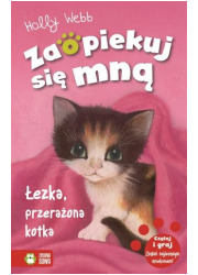Łezka przerażona kotka - okładka książki