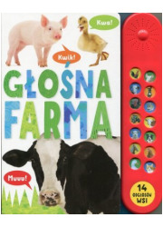 Głośna farma - okładka książki